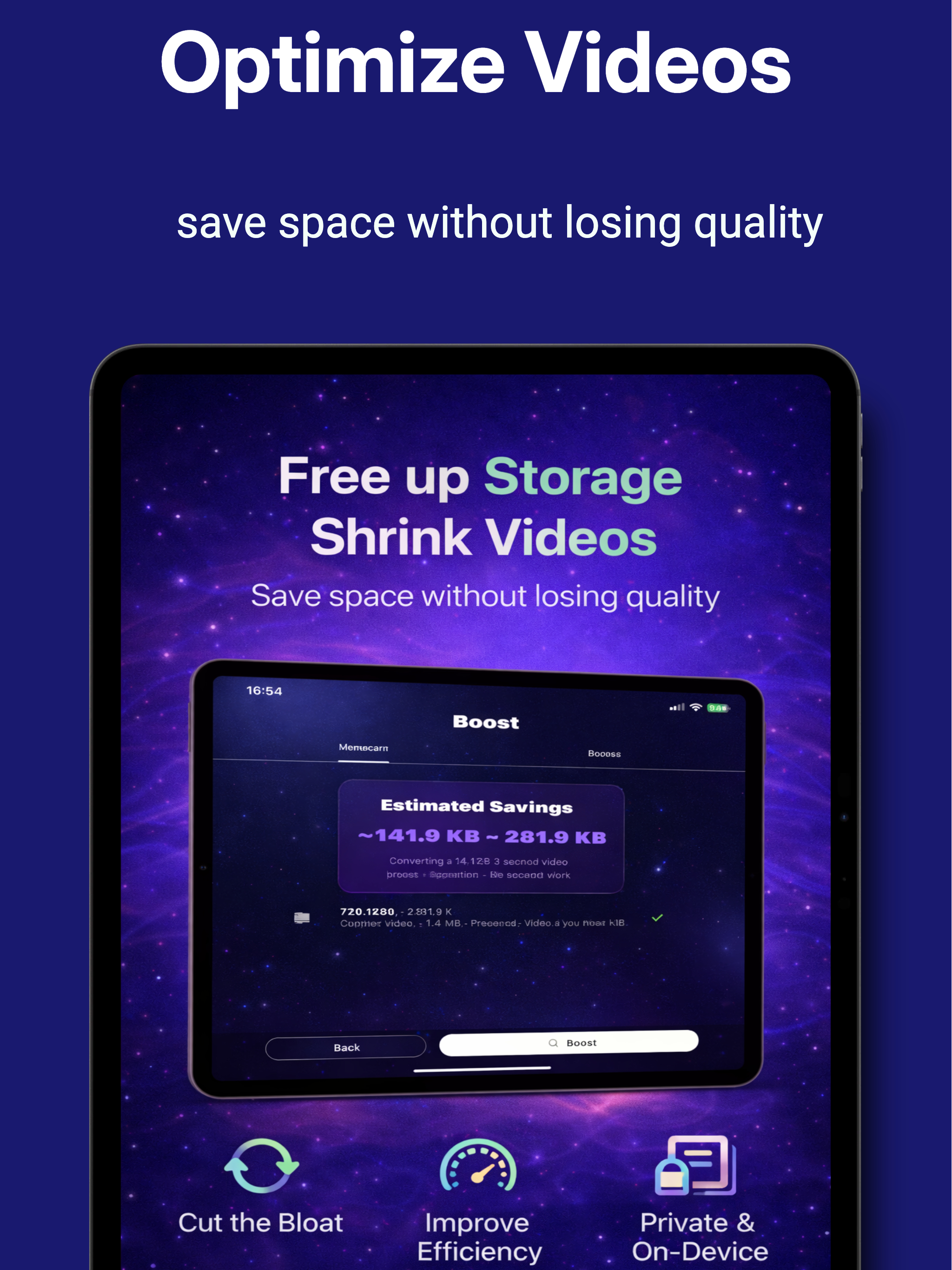 MemeScanr Video Optimization feature
